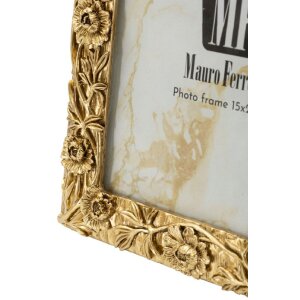 Mauro Ferretti Fotolijst Klaproos 15x20 cm goud