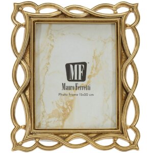 Mauro Ferretti Fotolijst Golf 15x20 cm goud