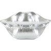 Mauro Ferretti Vaas Mondlippe 23x8x12 cm zilver
