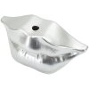 Mauro Ferretti Vaas Mondlippe 23x8x12 cm zilver