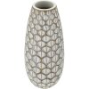 Mauro Ferretti Vaas Tibet Ø 20x45,5 cm whitewash