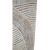Mauro Ferretti Vaas Hout Ø 19x55 cm wit