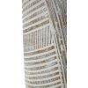 Mauro Ferretti Vaas Hout Ø 19x55 cm wit