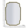 Mauro Ferretti Muurspiegel Istanbul 60x1x90 cm goud