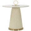 Mauro Ferretti Salontafel Nova Ø 60x54 cm creme