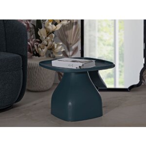 Mauro Ferretti Bijzet tafel Gea 48x48x38 cm blauw