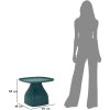 Mauro Ferretti Bijzet tafel Gea 48x48x38 cm blauw