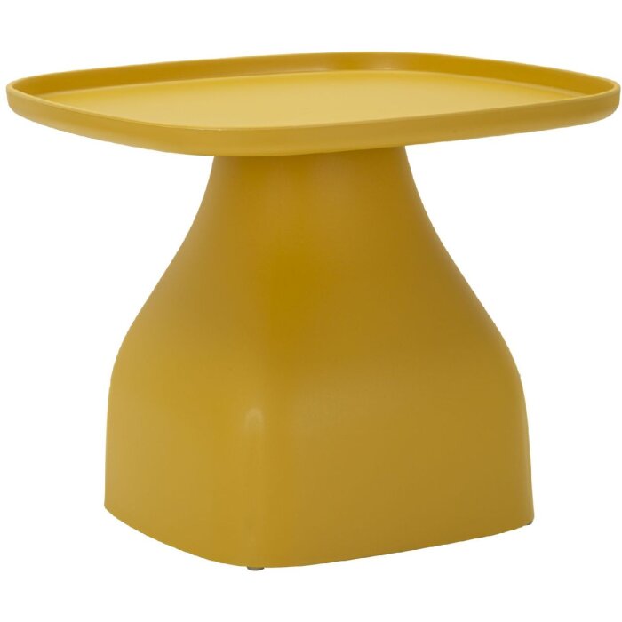 Mauro Ferretti bijzettafel Gea 48x48x38 cm geel