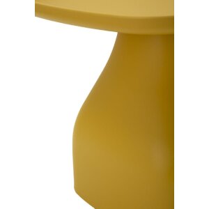 Mauro Ferretti bijzettafel Gea 48x48x38 cm geel