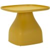 Mauro Ferretti bijzettafel Gea 48x48x38 cm geel