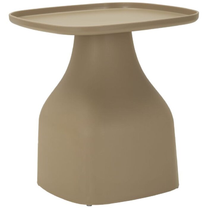 Mauro Ferretti Bijzet tafel Gea 48x48x50 cm grijs
