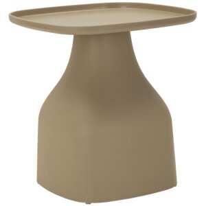 Mauro Ferretti Bijzet tafel Gea 48x48x50 cm grijs
