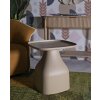 Mauro Ferretti Bijzet tafel Gea 48x48x50 cm grijs