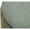 Bolzano Pouf Set 2-delig groen Ø38x38 cm en Ø32x28 cm met opbergruimte