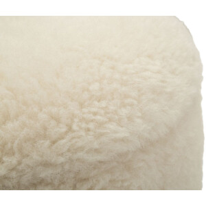 Saint-Moritz Puff-Set 2-delig Creme Ø40x47 cm Ø32x38 cm met opbergruimte