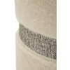 Saint-Moritz Puff-Set 2-delig Creme Ø40x47 cm Ø32x38 cm met opbergruimte