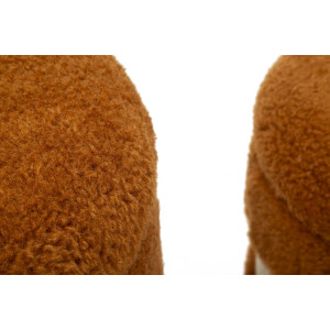 Saint-Moritz Opbergkruk Set 2-delig Ø40x47cm Ø32x38cm Bruin