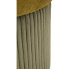 Aspen Pouf Set met opbergruimte groen 2-delig Ø42x44cm Ø35x37cm polyester velours