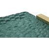 Grent Tablett 34x19,5x3 cm Groen Goud Polyresin Decoratieplateau niet geschikt voor voedsel