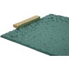 Grent Tablett 34x19,5x3 cm Groen Goud Polyresin Decoratieplateau niet geschikt voor voedsel