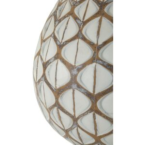 Mauro Ferretti Tafellamp Tibet Ø35x52 cm White Wash E27