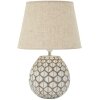 Mauro Ferretti Tafellamp Tibet Ø35x52 cm White Wash E27