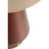Rosenthal Tafellamp Glas Bruin Goud Ø35.5x65cm E27