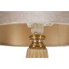 Perly tafellamp Ø36,5x68,5cm Glas Goud Stoffen Kap E27 max 40W