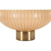Perly tafellamp Ø33x49 cm Glas IJzer Stof Parelmmoer Goud E27 max 40W