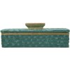 Mauro Ferretti Opbergdoos Grent 18,8x6,4x10,8 cm groen-goud