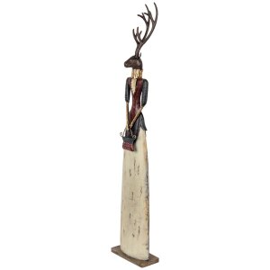 Clayre & Eef Decoratieve Herten Dame Metaal 86cm...