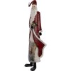 Clayre & Eef 5Y1317 Kerstman Decoratiefiguur Metaal 33x16x85 cm Rot Wit