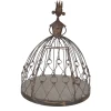 Clayre & Eef Plantenhouder Prinses Ø 44x54 cm bruin grijs