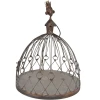 Clayre & Eef Plantenhouder Prinses Ø 44x54 cm bruin grijs
