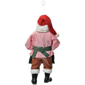 Clayre & Eef 66241 Hangende Kerstman decoratie 17 cm...