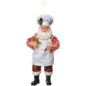 Clayre & Eef 66243 Kerstman Hangdecor Bakker Textiel...