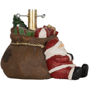 Clayre & Eef 6MG0119 Kerstboomstandaard Bruin Rood...