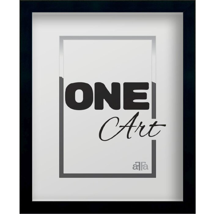 FramesFactory Fotolijst Hekla 21x29,7 cm zwart RMDF HEKLA/88