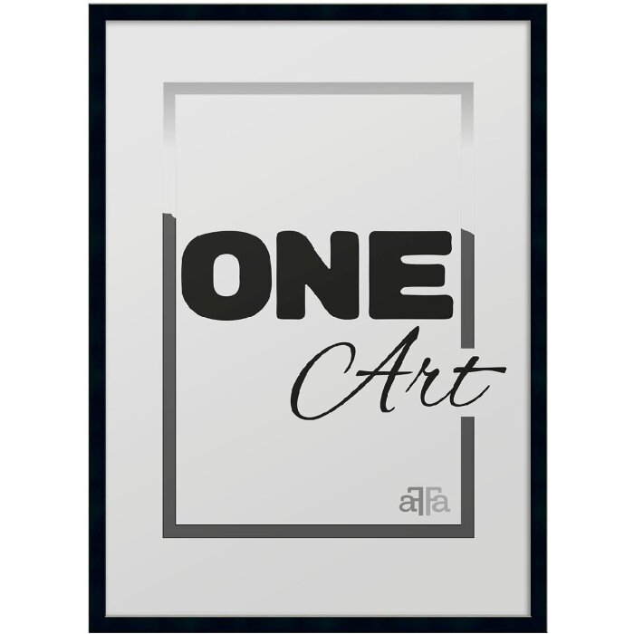FramesFactory Fotolijst Hekla 42x59,4 cm zwart