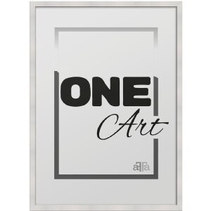 FramesFactory Fotolijst Hekla 50x70 cm wit MDF Acrylglas