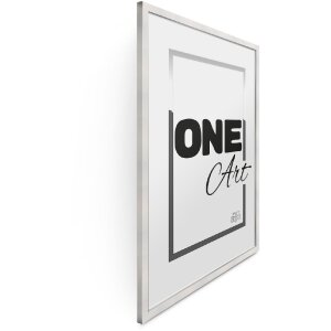 FramesFactory Hekla Fotolijst 70x100 cm wit MDF Acrylglas