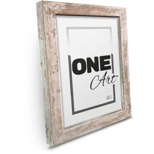FramesFactory Fotolijst Hekla 15x21 cm Vintage White Wash