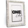 FramesFactory Fotolijst Hekla 21x29,7 cm Vintage White Wash