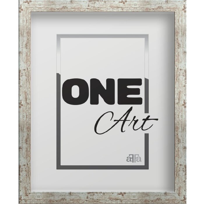 FramesFactory Fotolijst Hekla 24x30 cm Vintage White Wash