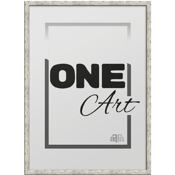 FramesFactory Fotolijst Hekla 40x60 cm Vintage White Wash