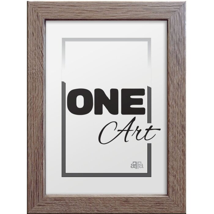 FramesFactory Fotolijst Hekla 15x21 cm Smoke Oak