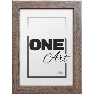 FramesFactory Fotolijst Hekla 15x21 cm Smoke Oak