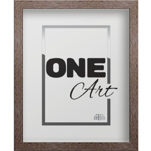 FramesFactory Fotolijst Hekla 21x29,7 cm Smoke Oak