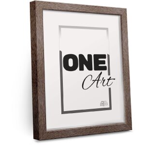 FramesFactory Fotolijst Hekla 21x29,7 cm Smoke Oak