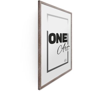 FramesFactory fotolijst Hekla 42x59,4 cm Smoke Oak